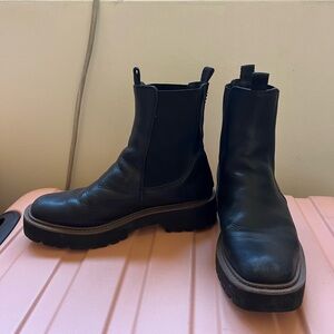 Sam Edelman Laguna Chelsea Boot black leather